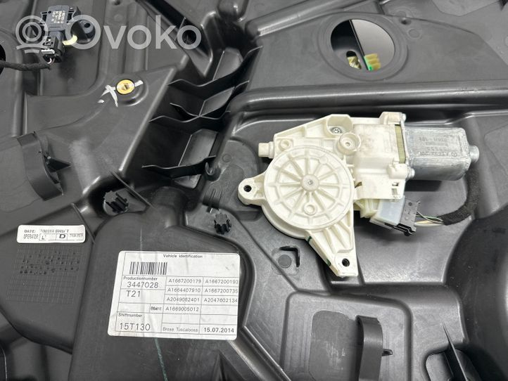 Mercedes-Benz ML W166 Alzacristalli della portiera anteriore con motorino A1667200179