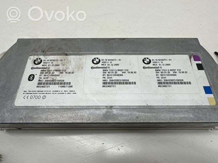 BMW 5 GT F07 Module unité de contrôle Bluetooth 9228272