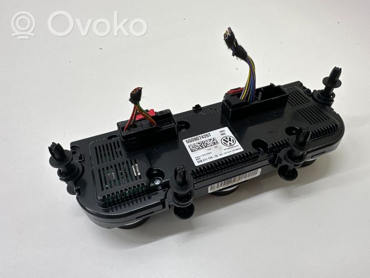 Volkswagen Golf Sportsvan Panel klimatyzacji 5G0907426T