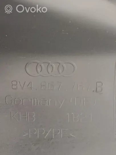 Audi A3 S3 8V Šoninė apdaila prie galinės sėdynės (apačia) 8V4867767B