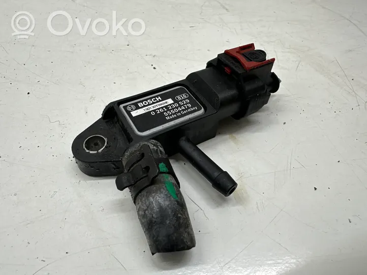 Opel Astra K Capteur de pression des gaz d'échappement 55504479