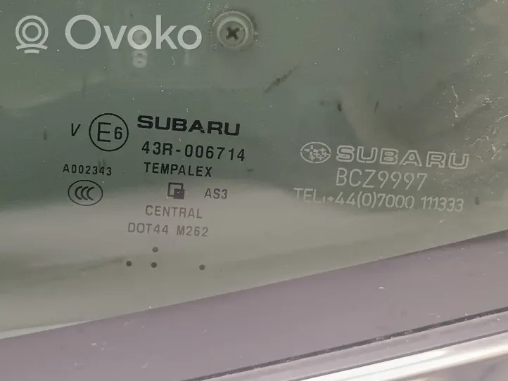 Subaru Forester SK Galinis šoninis kėbulo stiklas 43R006714