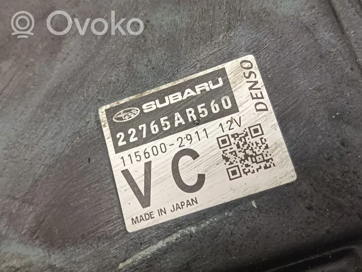 Subaru Forester SK Calculateur moteur ECU 22765AR560