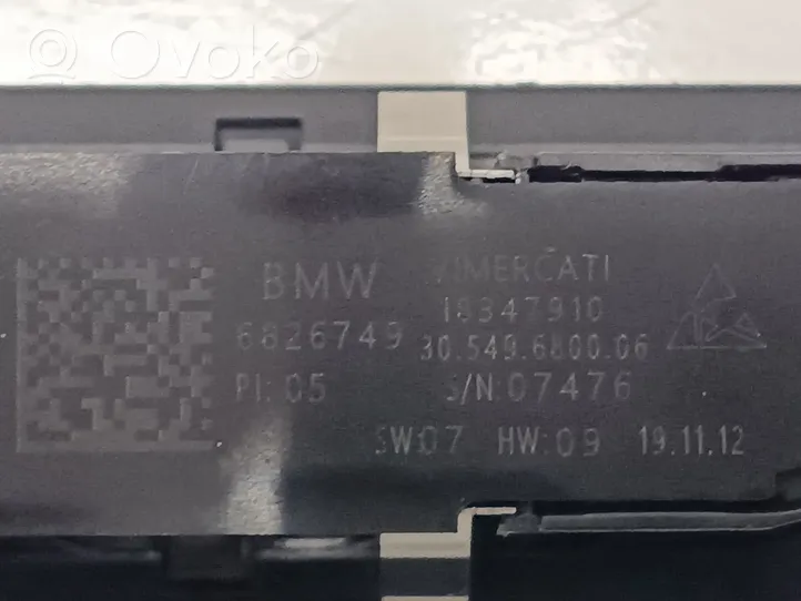 BMW 5 G30 G31 Interruttore regolazione sedile 6826749