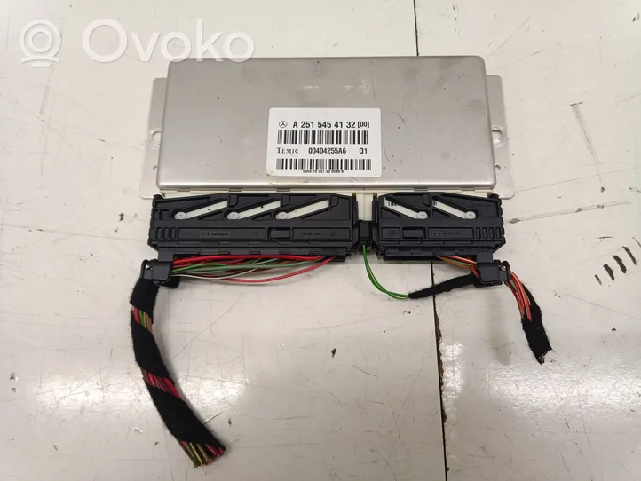 Mercedes-Benz GL X164 Piekares vadības bloks A2515454132