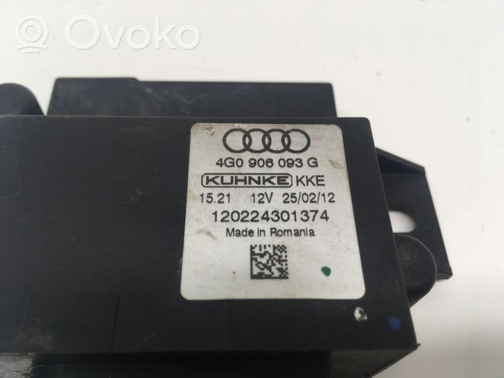 Audi A7 S7 4G Polttoaineen ruiskutuspumpun ohjainlaite/moduuli 4G0906093G