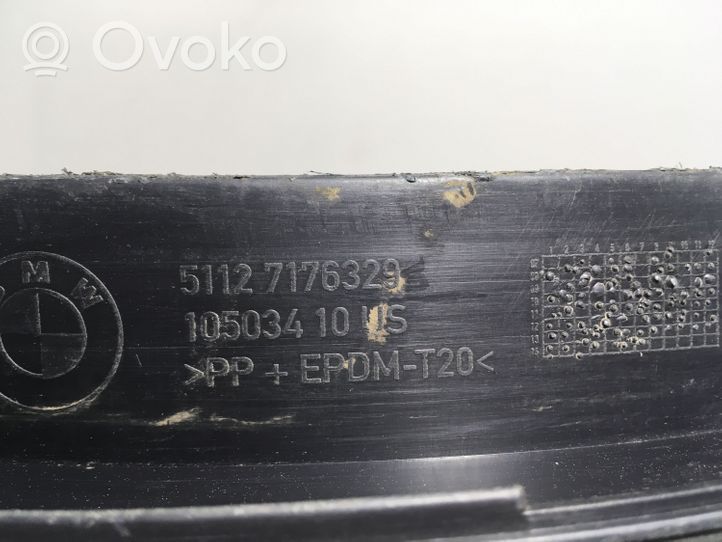 BMW X6 E71 Listwa tylnego błotnika 51127176329