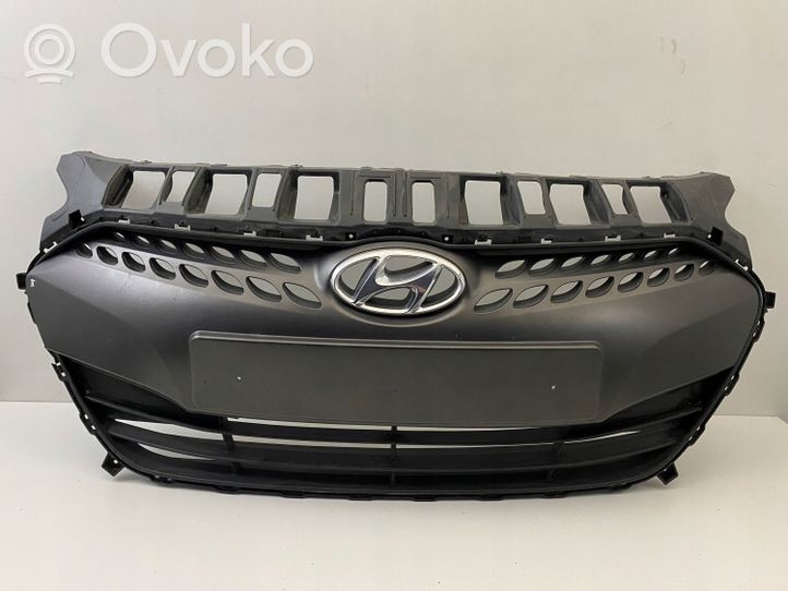 Hyundai i30 Griglia superiore del radiatore paraurti anteriore 86351A6300