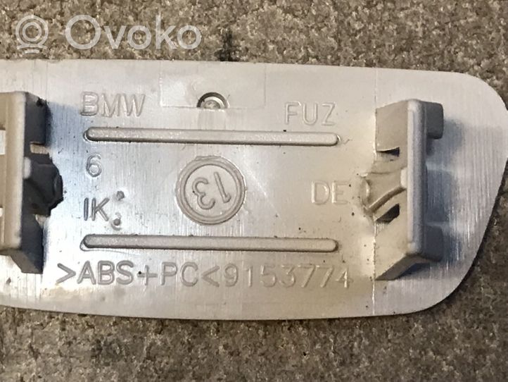 BMW 3 F30 F35 F31 Dekoratīvā apdare ap degvielas tvertnes vāciņu 9153774