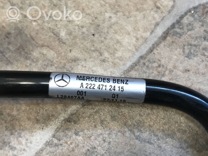 Mercedes-Benz S W222 Rura / Wąż dolotowy powietrza turbiny A2760182000