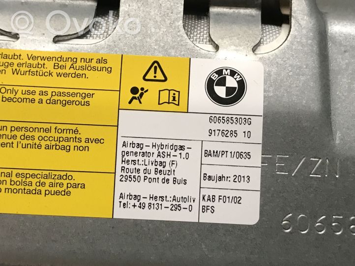 BMW 7 F01 F02 F03 F04 Poduszka powietrzna Airbag chroniąca kolana 9176285