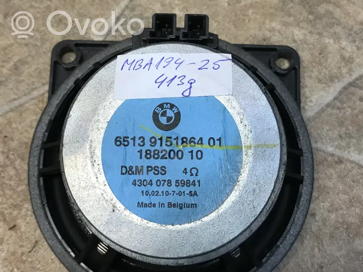 BMW X5 E70 Głośnik drzwi tylnych 9151864