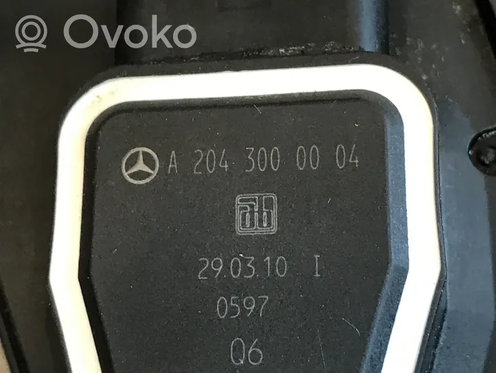 Mercedes-Benz C W204 Gaspedal A2043000004