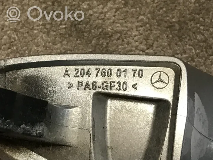 Mercedes-Benz C W204 Klamka zewnętrzna drzwi przednich A2047600170
