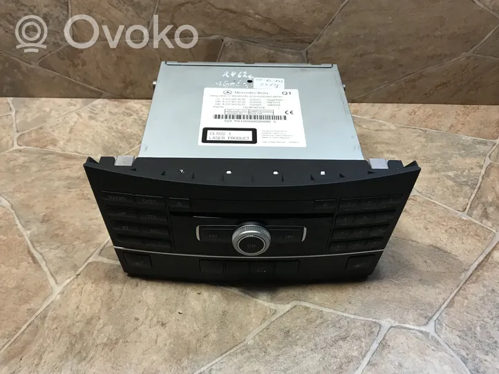 Mercedes-Benz E W212 Radio / CD/DVD atskaņotājs / navigācija A2129003908