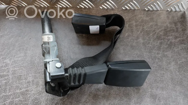 BMW 3 E90 E91 Klamra środkowego pasa bezpieczeństwa fotela tylnego 607674300F