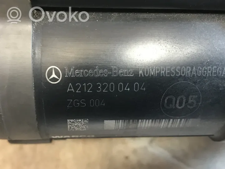 Mercedes-Benz E W212 Compressore/pompa sospensioni pneumatiche A2123200404