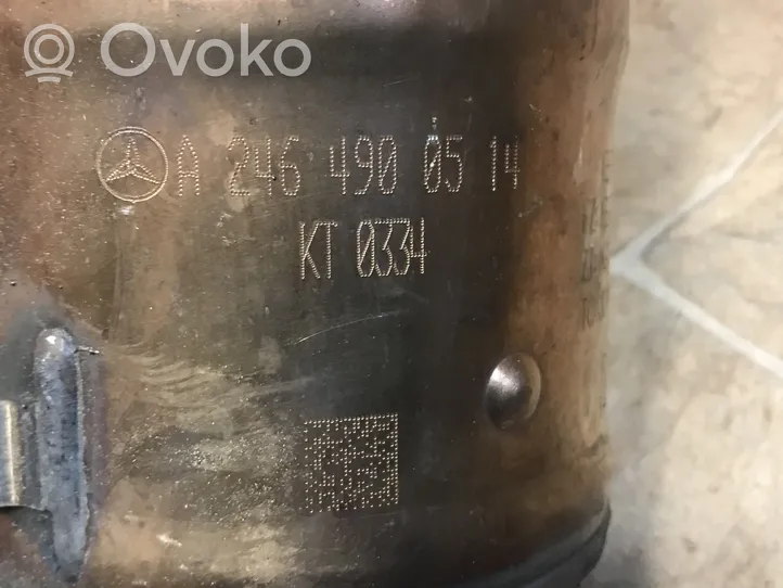 Mercedes-Benz GLA W156 Filtr cząstek stałych Katalizator / FAP / DPF A2464900514