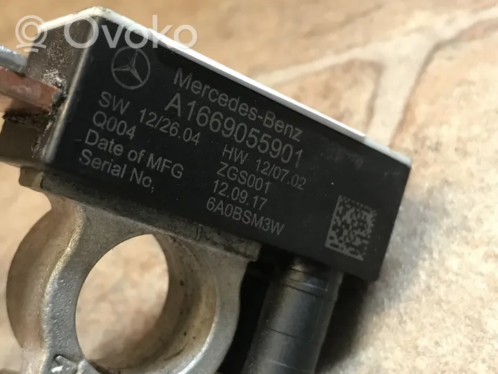 Mercedes-Benz GLE (W166 - C292) Cavo negativo messa a terra (batteria) A1669055901