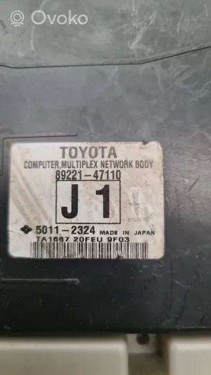 Toyota Prius (XW30) Modulo comfort/convenienza 8922147110