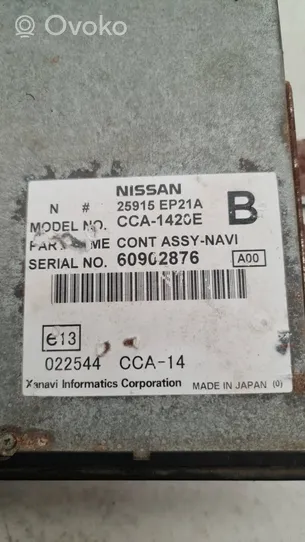 Nissan Navara D40 CD/DVD-vaihdin 25915EP21A