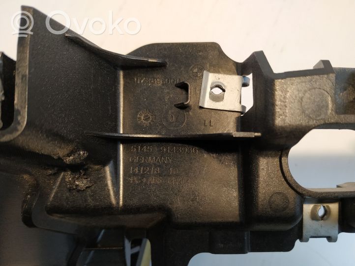 BMW 7 F01 F02 F03 F04 Kita centrinė konsolės (tunelio) detalė 9123812