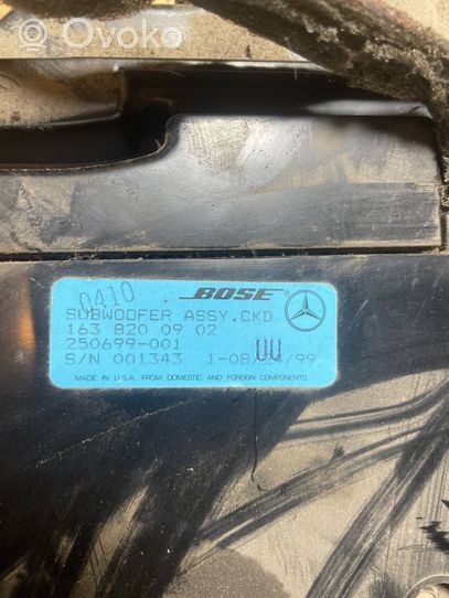 Mercedes-Benz ML W163 Subwoofer altoparlante 1638200902