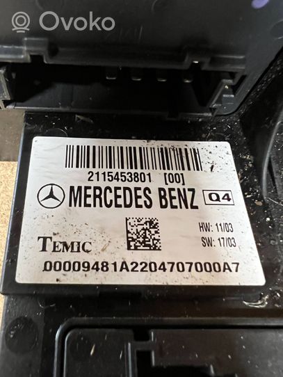 Mercedes-Benz E W211 Sulakemoduuli 2115453801