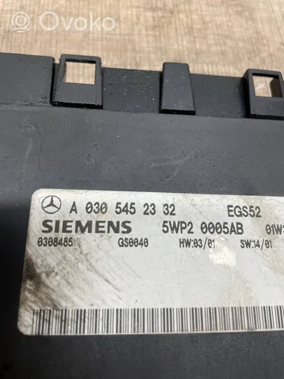 Mercedes-Benz S W220 Pavarų dėžės valdymo blokas A0305452332