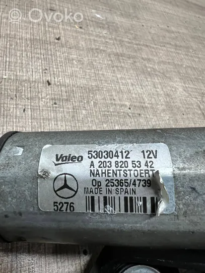 Mercedes-Benz C W203 Moteur d'essuie-glace arrière A2038205342