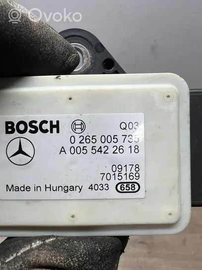 Mercedes-Benz E W211 Sensore di imbardata accelerazione ESP A0055422618