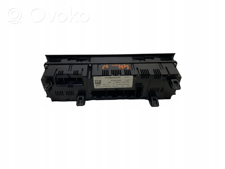 Audi A8 S8 D4 4H Climate control unit 4H0820043N