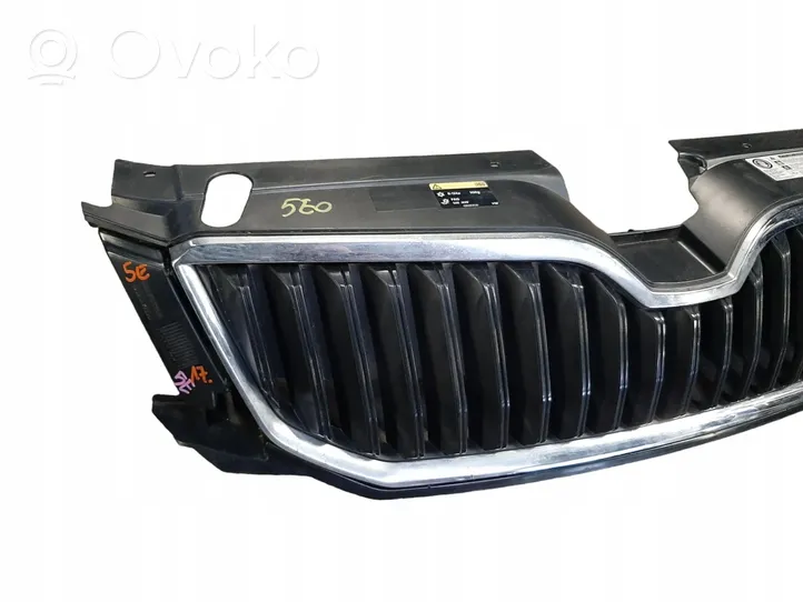 Skoda Octavia Mk3 (5E) Grille de calandre avant 5E0853653