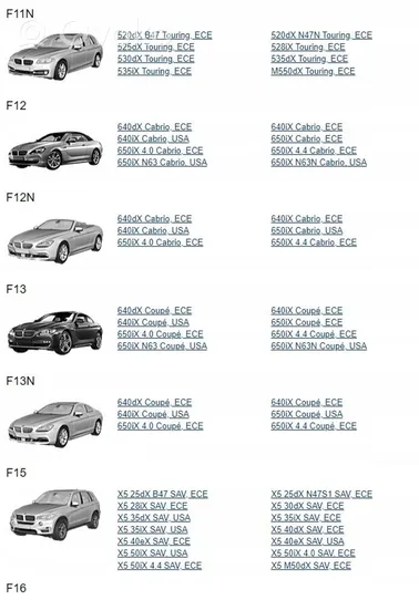 BMW X4 F26 Scatola ingranaggi del cambio 27608623345