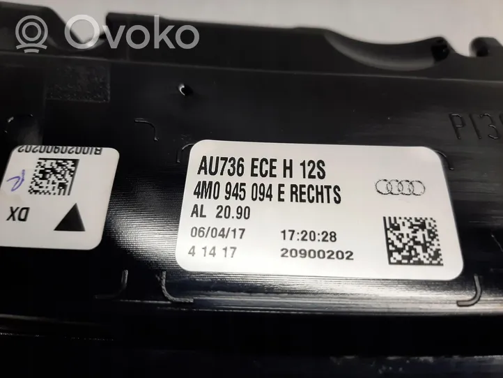 Audi SQ7 Set feux arrière / postérieurs 4M0945093E