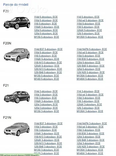 BMW 1 F20 F21 Inne komputery / moduły / sterowniki 9352264