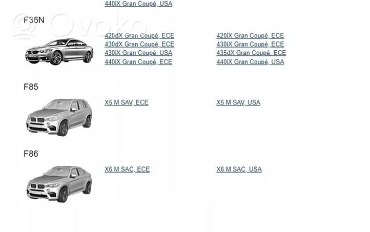 BMW 3 F30 F35 F31 Altre centraline/moduli 27608623345