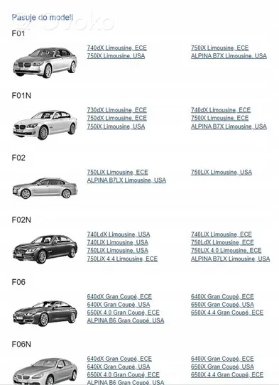 BMW 3 F30 F35 F31 Silniczek reduktora skrzyni biegów / przedni 27608623345