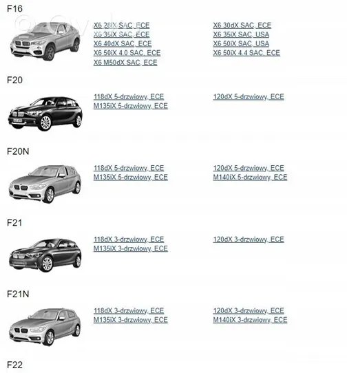 BMW 3 F30 F35 F31 Priekinio reduktoriaus varikliukas 27608623345