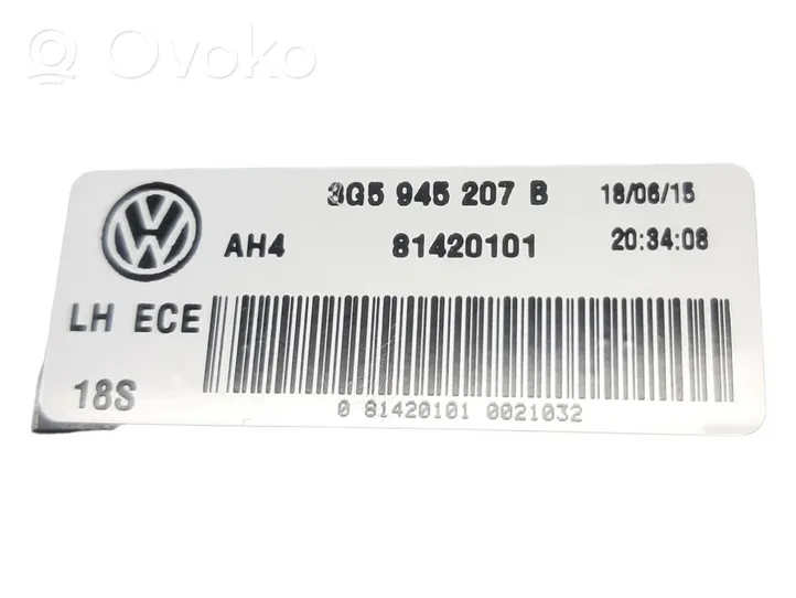 Volkswagen PASSAT B8 Lampa zderzaka tylnego 3G5945308K