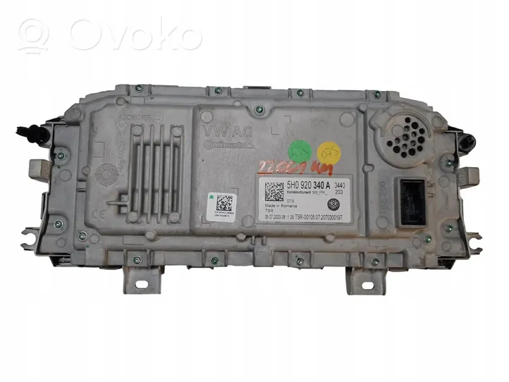 Volkswagen Golf VIII Tachimetro (quadro strumenti) 5H0920340A