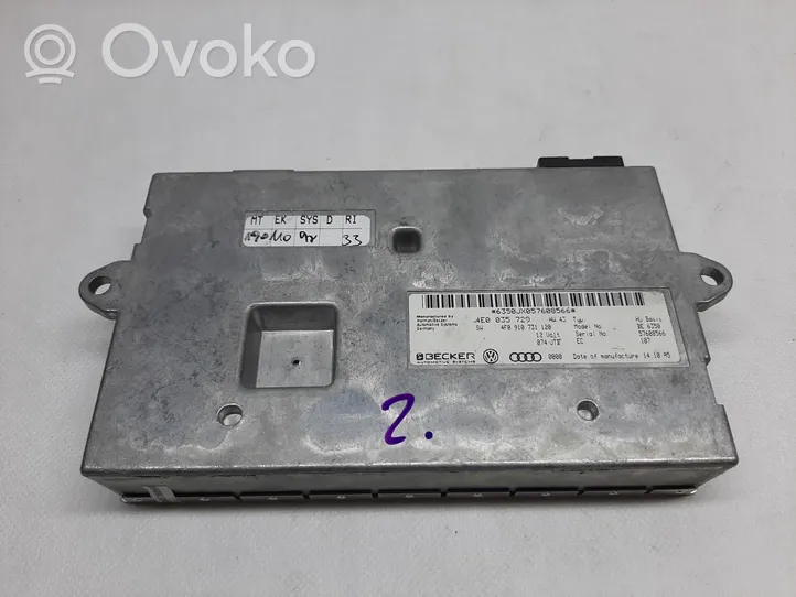 Audi A8 S8 D3 4E Interrupteur / bouton multifonctionnel 4E0035729