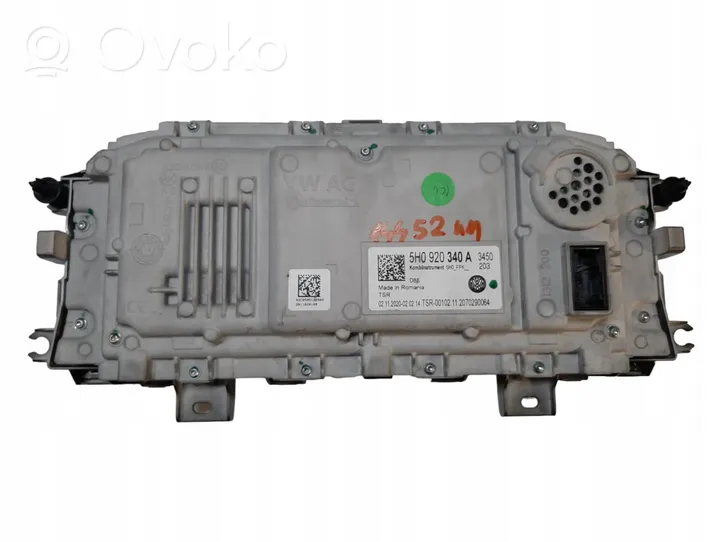 Volkswagen Golf VIII Tachimetro (quadro strumenti) 5H0920340A