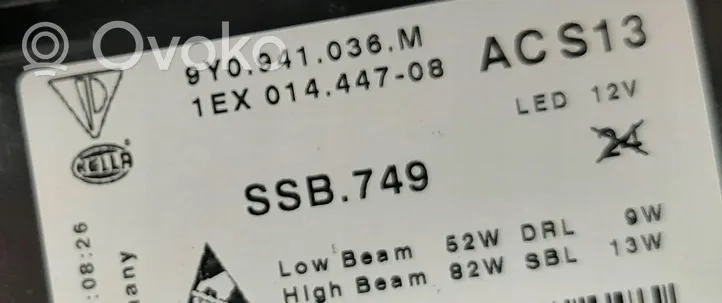 Porsche Cayenne (9Y0 9Y3) Faro delantero/faro principal 9Y0941036M