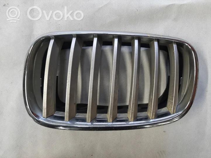 BMW X5 E70 Grille calandre supérieure de pare-chocs avant 51137171395