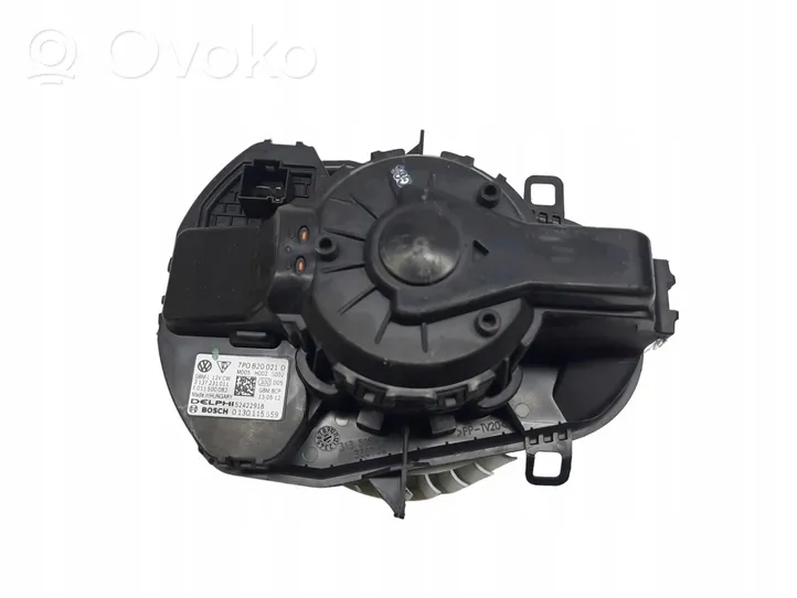 Porsche Cayenne (9PA) Ventola riscaldamento/ventilatore abitacolo 7P0820021D