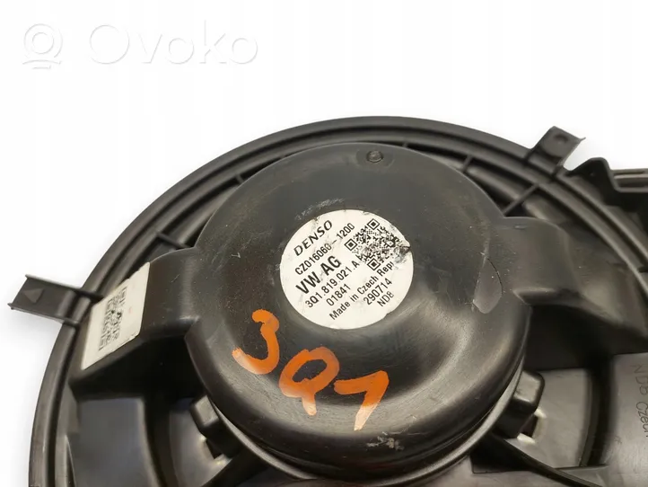 Skoda Superb B8 (3V) Heater fan/blower 3Q1819021A