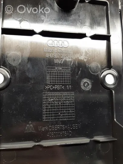 Audi A8 S8 D4 4H Ramka tylnej tablicy rejestracyjnej 4H0807285AD