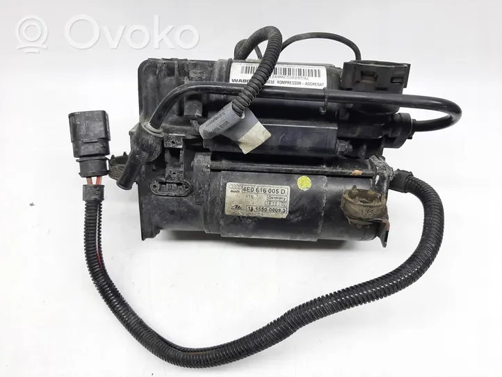 Audi A8 S8 D3 4E Ilmajousituksen kompressoripumppu 4E0616005D