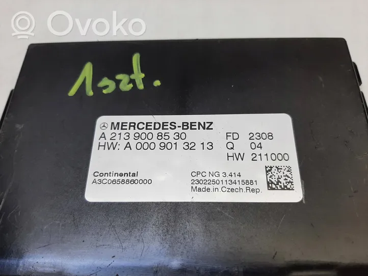 Mercedes-Benz E W213 Vaihdelaatikon ohjainlaite/moduuli A2139008530